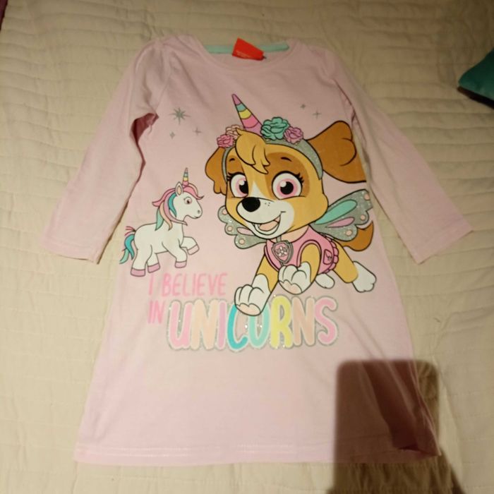 Piżamka dziewczęca, koszulka nocna 104 Psi patrol