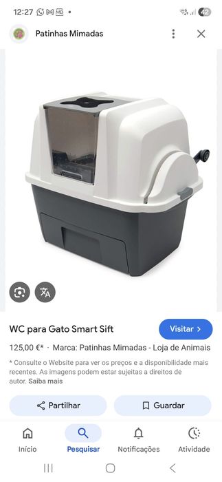 Wc Gato Catit ® Design SmartSift