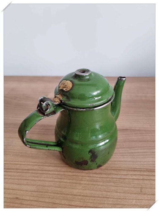 Emaliowany czajniczek | vintage | Pakistan