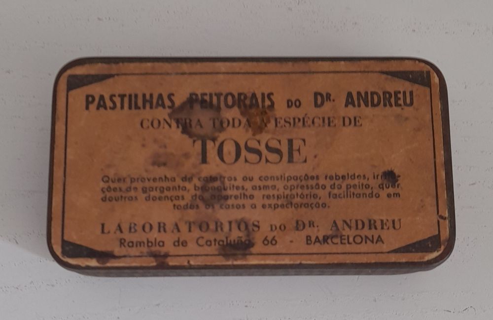 Coleção de latas vintage