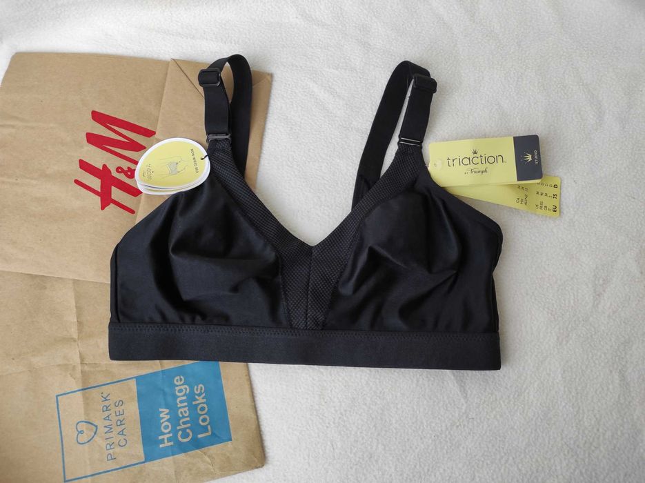 Компрессионный Спортивный бюстгальтер triumph triaction р. 75 D