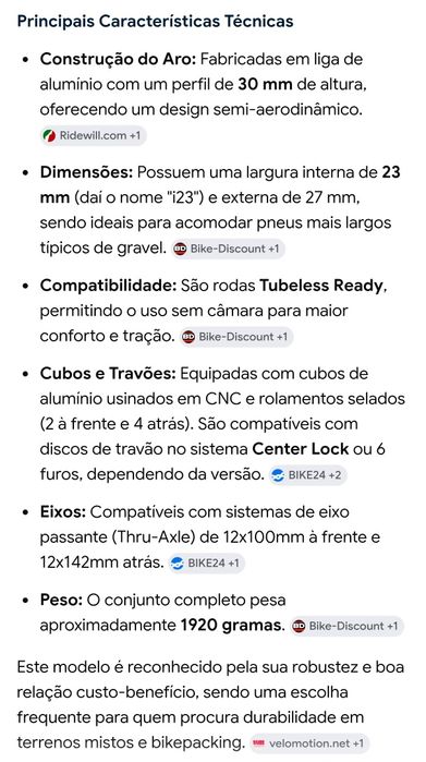 Rodas Vision Team Agx I23 Gravel 12V microspline + Pneus Pirelli Cinturato RC