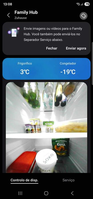 Samsung Family Hub RS6HA8880S9 Side by Side 614L Inox