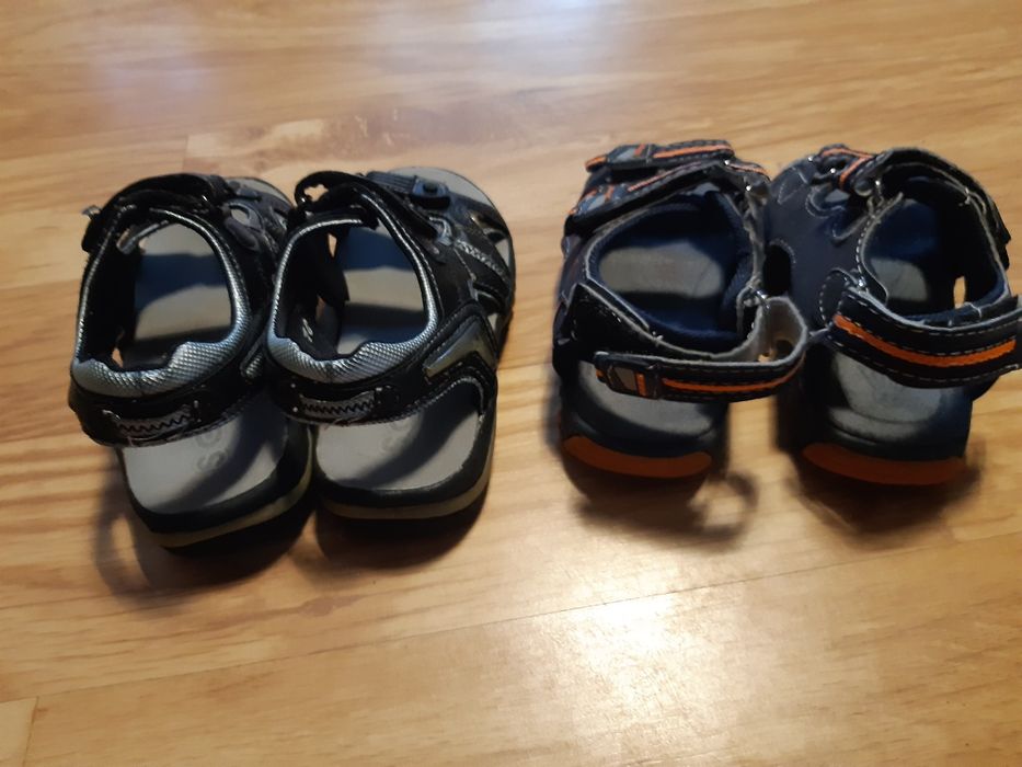 Sandały buty r. 27 na lato 2 pary ,