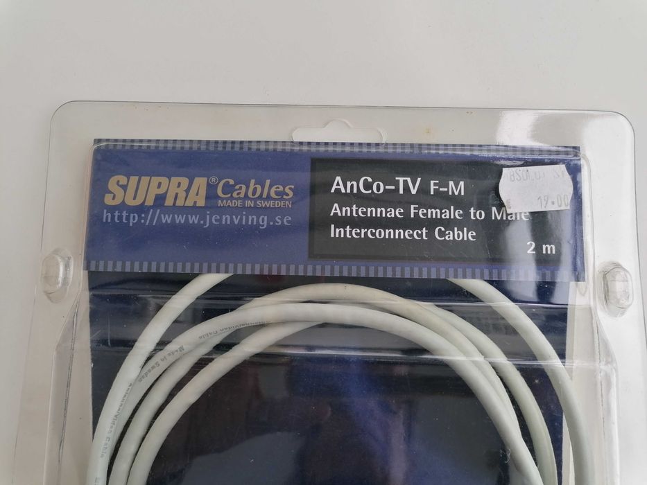 Supra Cables AnCo-TV F-M 2m
