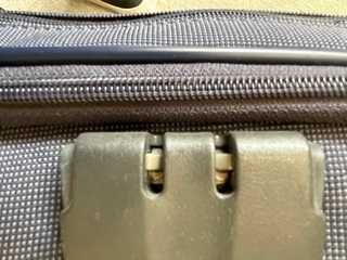 SAMSONITE Mala de cabine mole com rodas e cadeado