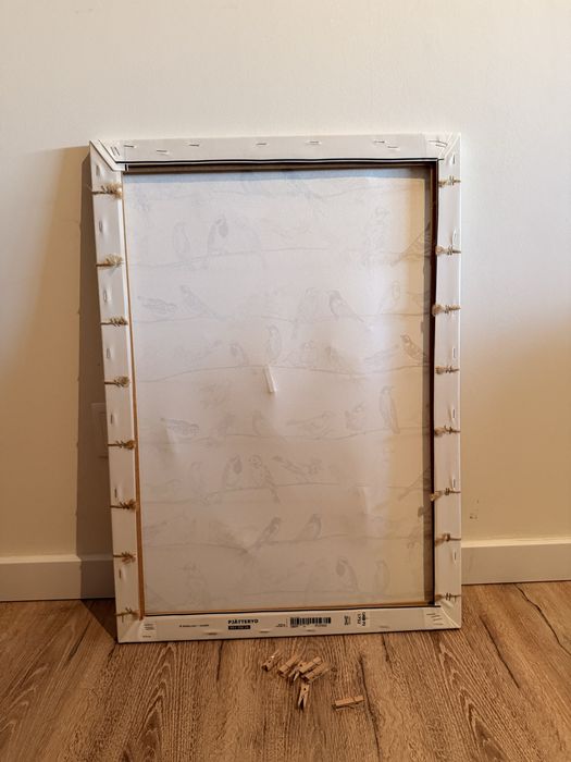 Quadro para afixar memórias