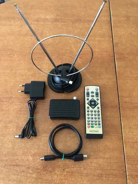 Телевизионная приставка (цифровой тюнер) DVB-T/T2 NOMI T201