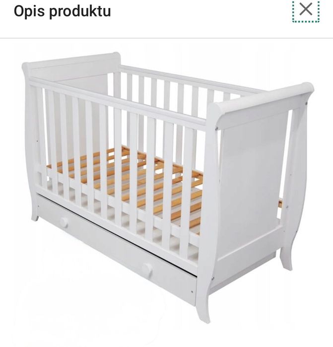 Łóżeczko Misza styl prowansalski