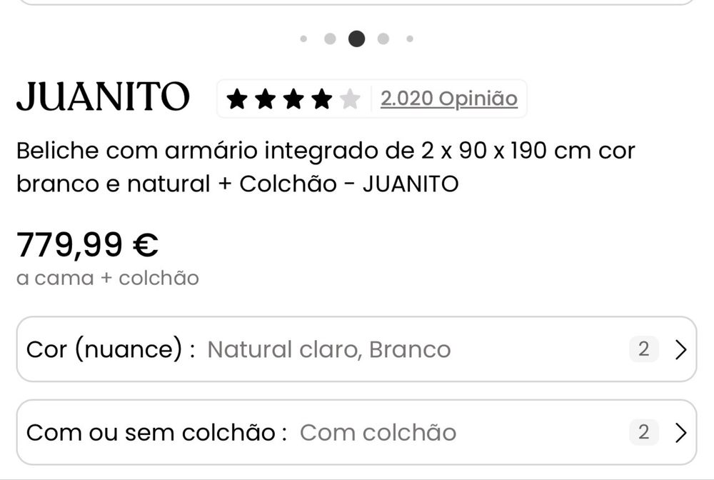 Beliche duas camas e armarios integrados