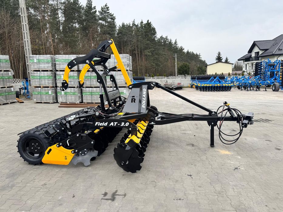 Rolland ATP agregat talerzowy z wałem oponowym XL ciągana Black hydropak transport talerzowka