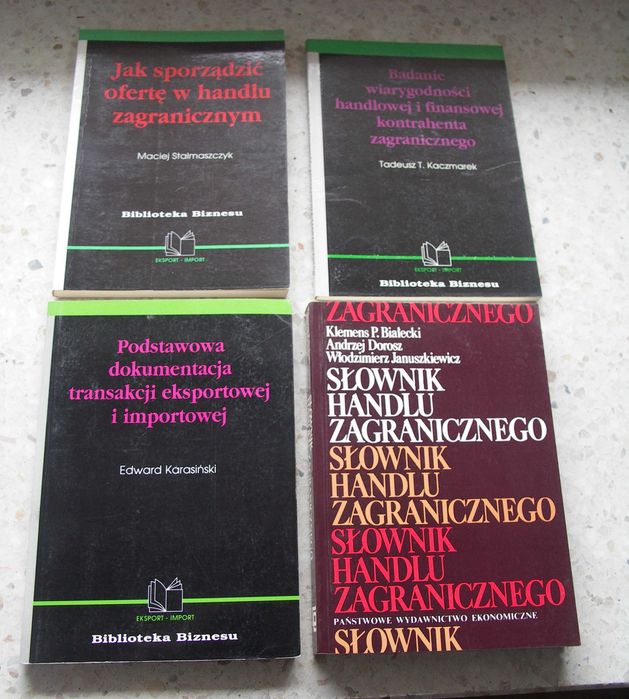 Handel Zagraniczny - pakiet książek