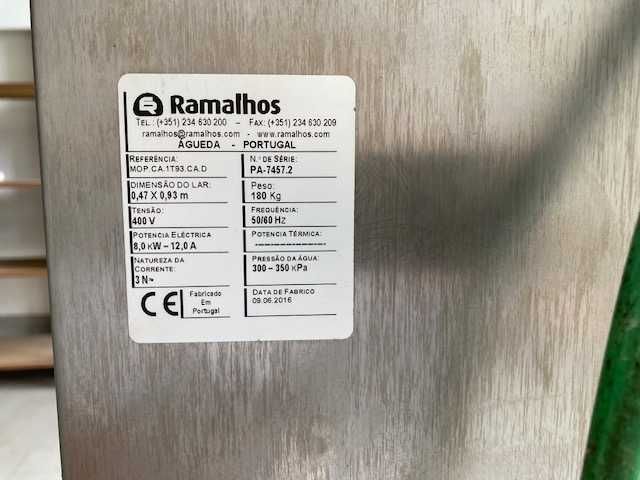 forno elétrico Ramalhos 2 camaras 1 tabuleiro