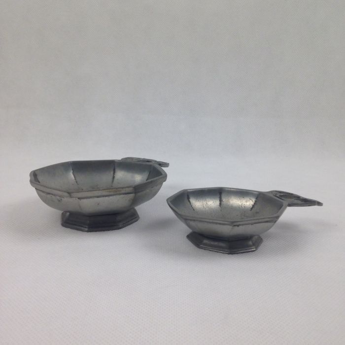 Conjunto de Taças em Estanho