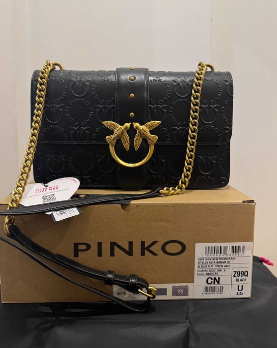 Torebka Pinko love icon new monogram classic