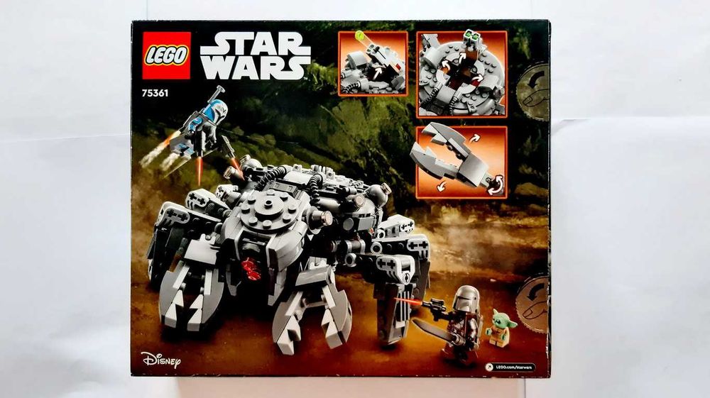 Lego Star Wars 75361 Spider Tank selado