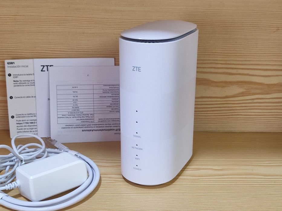 ZTE 5G Wi-Fi 6 Router SIM Desbloqueado Roteador