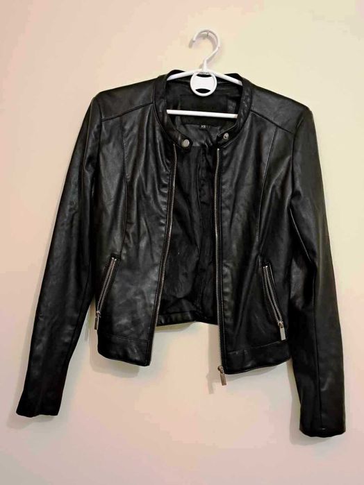 Kurtka Ramoneska, eco skóra - Cropp