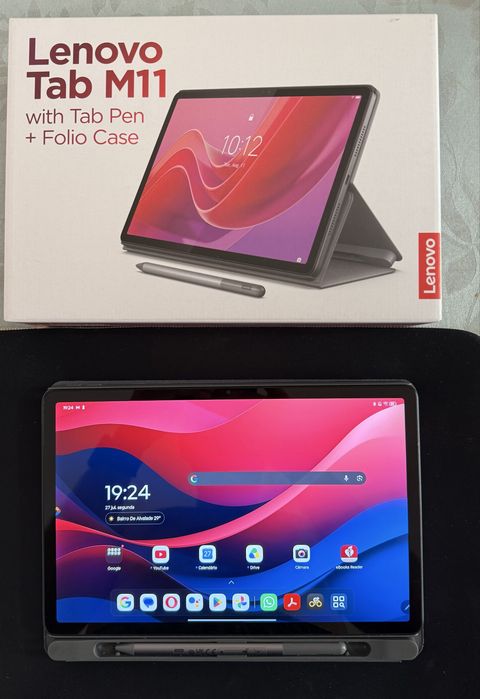 Lenovo Tab M11 +capa + caneta