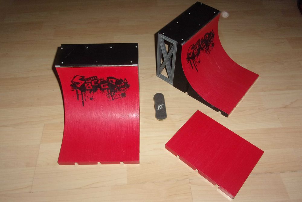 tech deck skate ramp mini finger skateboard