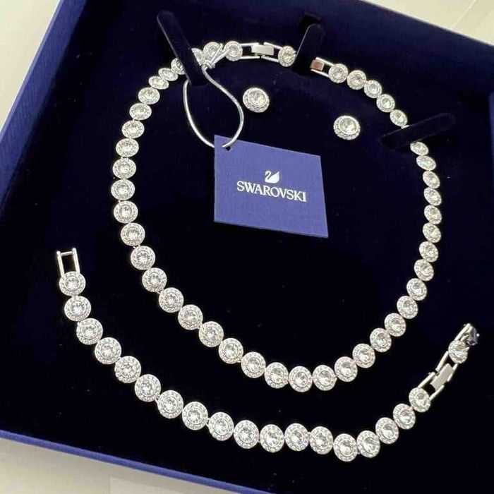 Conjunto swarovski - Ángel