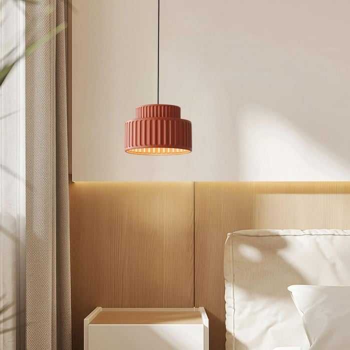Nordic Żywiczna Kolumnowa Lampa Wisząca