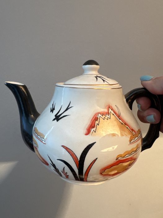 Raro Serviço de Chá Art Déco "Andorinhas" – Fábrica de Massarelos (Anos 20/30)