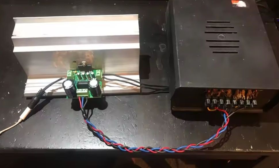 Підсилювач потужності TDA7294, усилитель мощности звука 100W. Саб.Моно