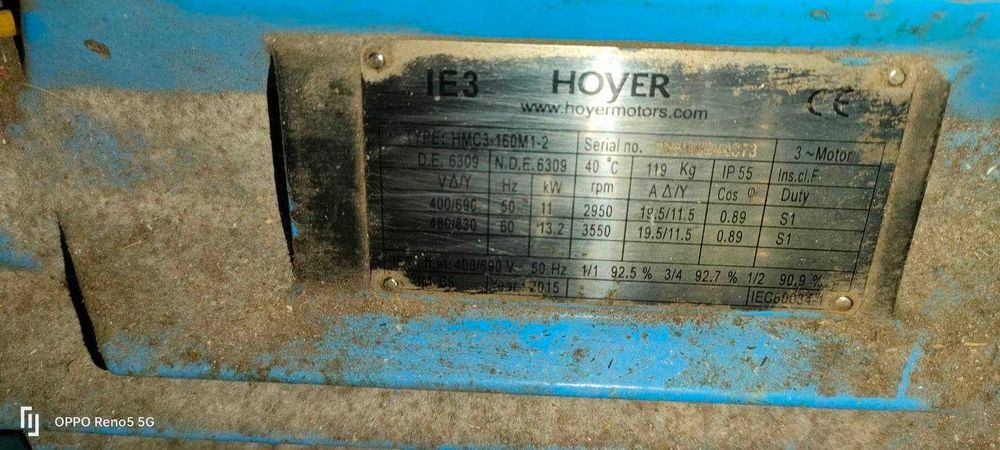 Silnik elektryczny trójfazowy 11Kw