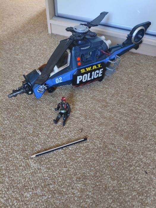 Великий гелікоптер поліція 61см