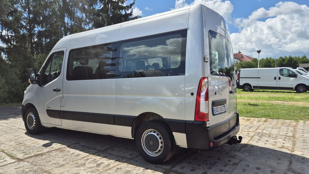 Opel Movano 2016r (Master) 9 osob klima tempomat parktronik webasto