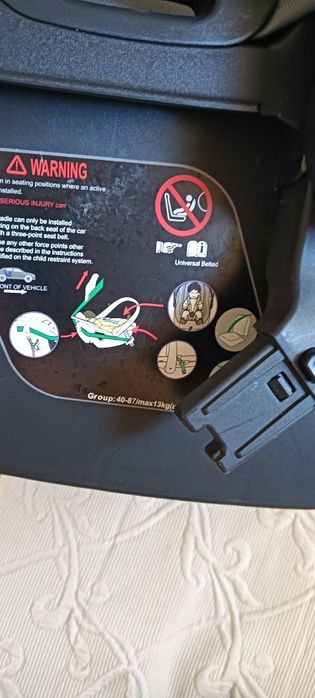 Ovo transportar bebé e adaptável para carro