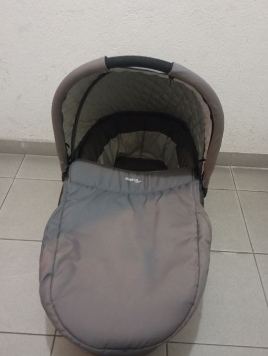 Alcofa Asalvo Baby Cinza – Excelente Estado
