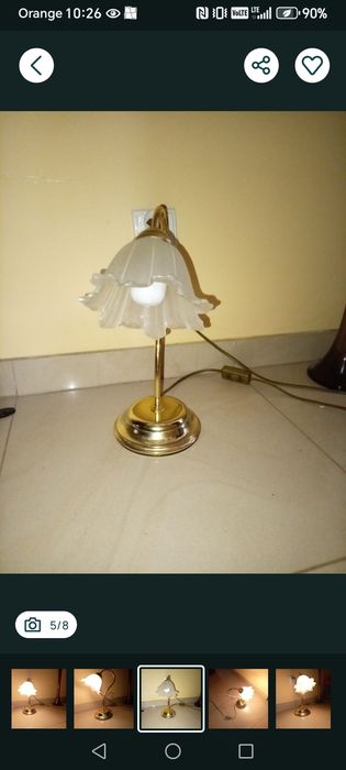 Lampka nocna retro vintage