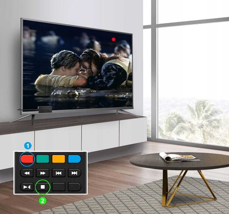 Odbiornik satelitarny DVB-S2 Mini dekoder LEYF