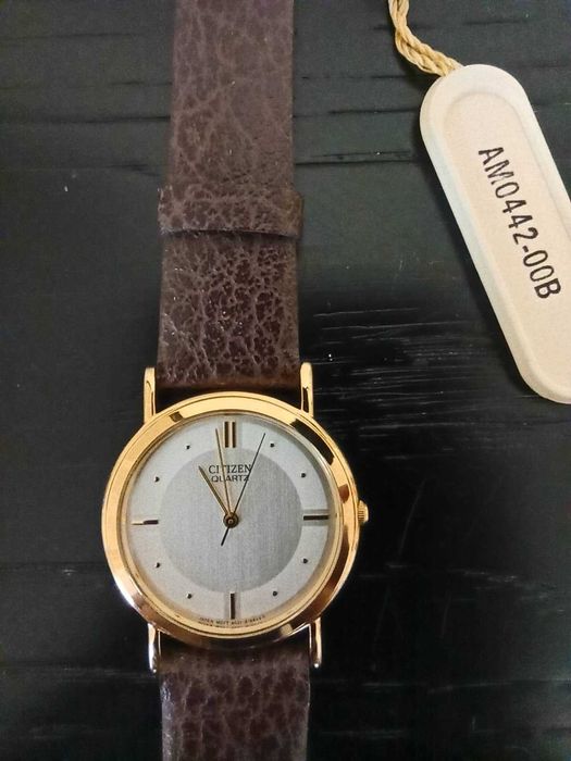 Relógio de Pulso (Citizen AM0442-00B, Novo e Original)
