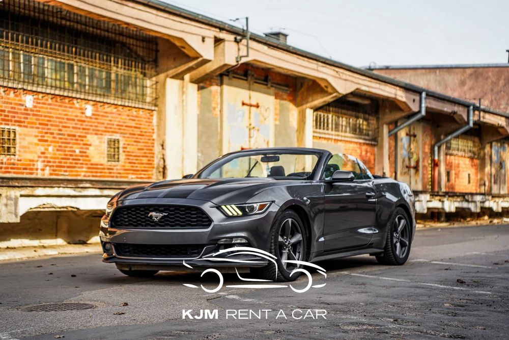 Wypożyczalnia aut osobowych/sportowych I KJM Rent a car I FORD MUSTANG KABRIOLET