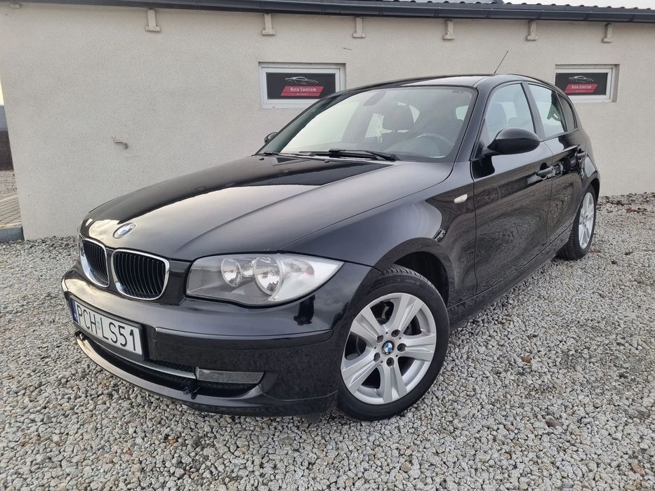 BMW Seria 1 ŚLICZNA 2.0 Benzyna BOGATA WERSJA Oryginał ZADBANA Serwis 2008r