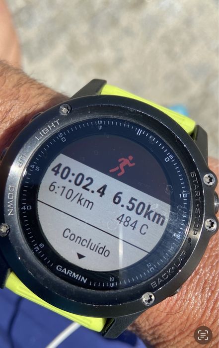 Garmin fenix 3 HR vidro em safira