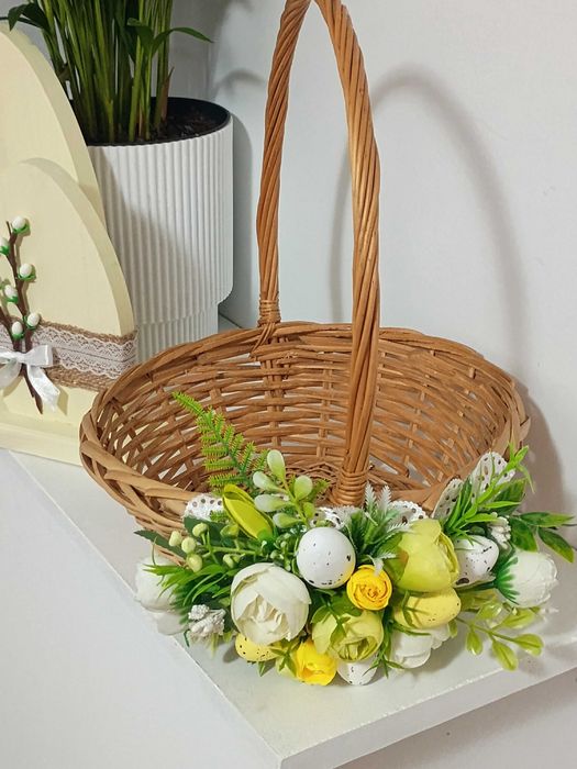 Koszyk wielkanocny.