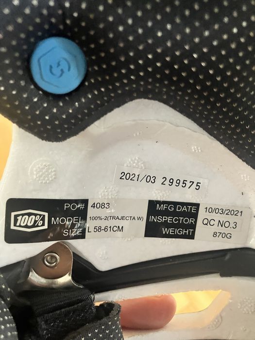 Kask rowerowy 100% Trajecta