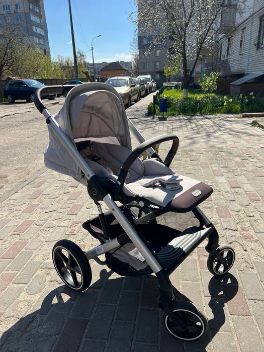Дитяча коляска 2в1 Cybex Balios S Lux (люлька + прогулочный блок)