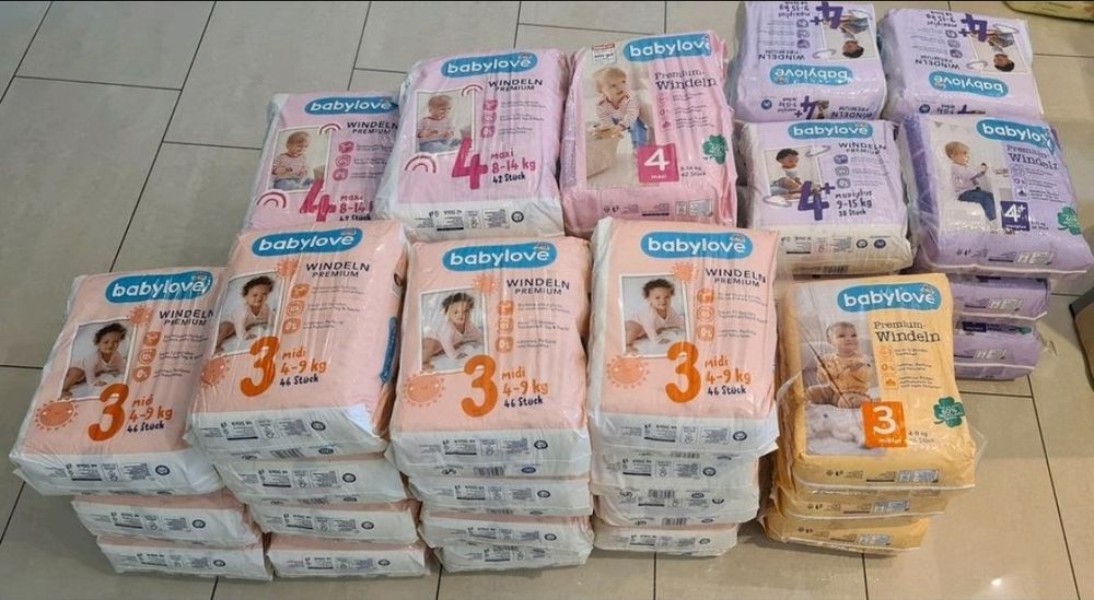 Памперси підгузки  трусики  Babylove premium Німеччина усі розміри 1 2 3 4 5 6 7 8 9