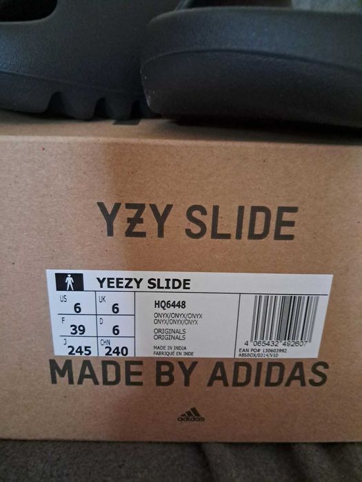 Yeezy slide 39 nowe onyx