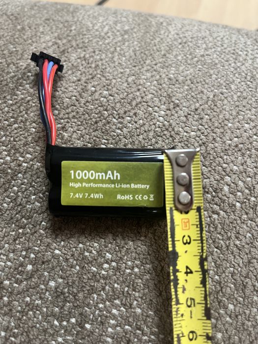Bateria 1000mAh 7,4V, ładowarka
