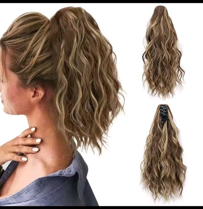 Хвіст на зажимі, хвіст резинка