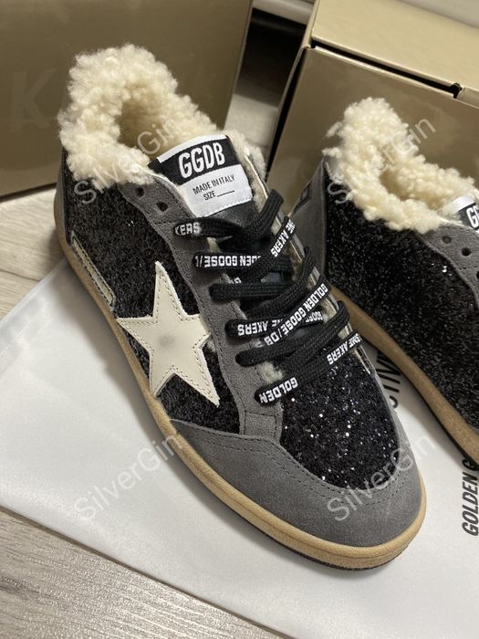 Кеди Golden Goose з хутром Кеды Голден Гус