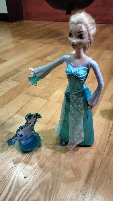 Lalka Elza strzelajaca Mattel tort gratis Barbie syrenka