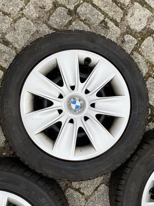 Nowe Koła Felgi stalowe 5x120 Bmw seria e90 1 2 3 Opony 205/55 r16