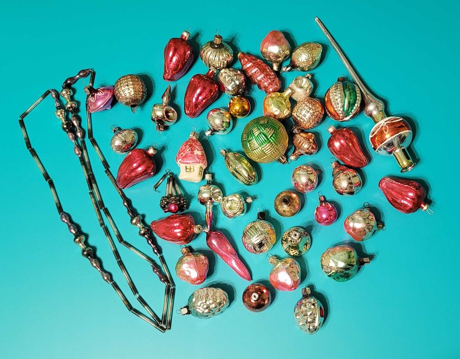 Елочные игрушки СССР